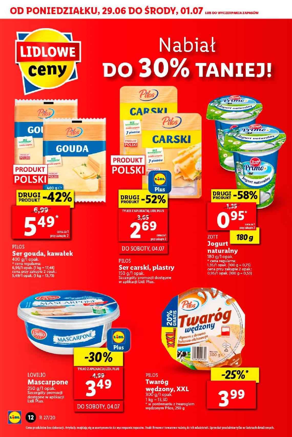 Gazetka promocyjna Lidl do 01/07/2020 str.12