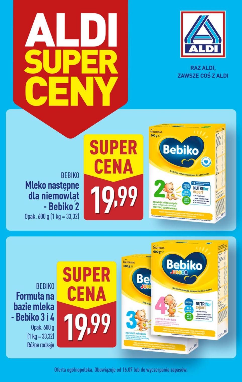 Gazetka promocyjna ALDI do 19/07/2025 str.1