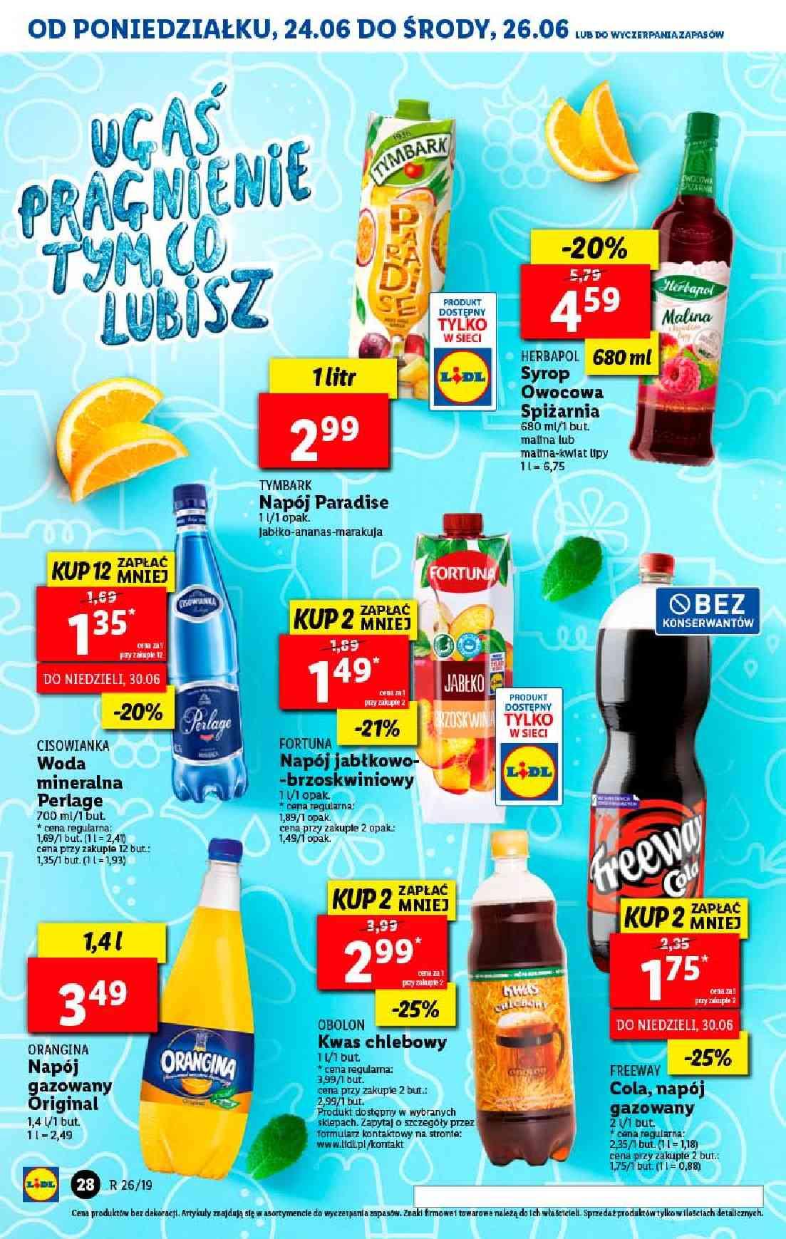 Gazetka promocyjna Lidl do 26/06/2019 str.28