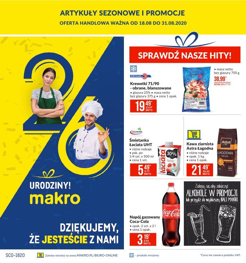 Gazetka promocyjna MAKRO do 31/08/2020 str.0