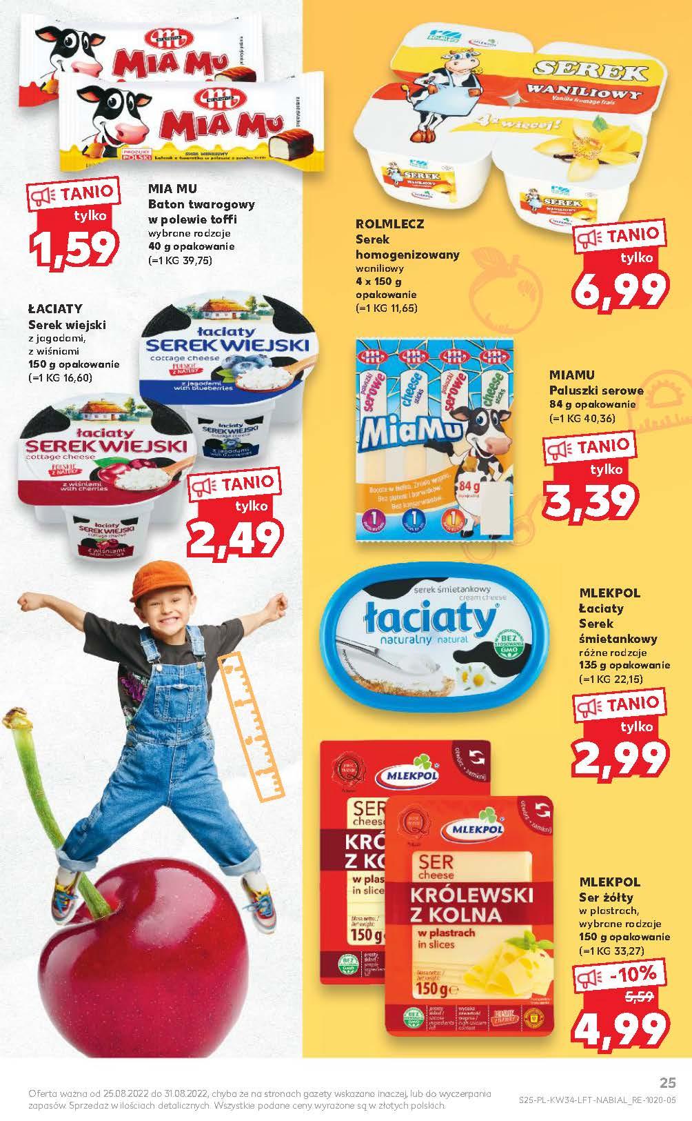 Gazetka promocyjna Kaufland do 31/08/2022 str.25