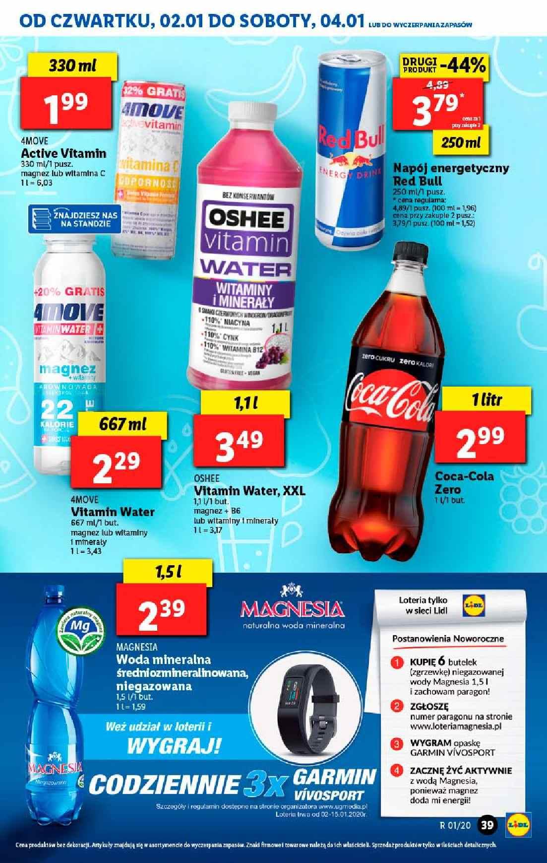 Gazetka promocyjna Lidl do 04/01/2020 str.39