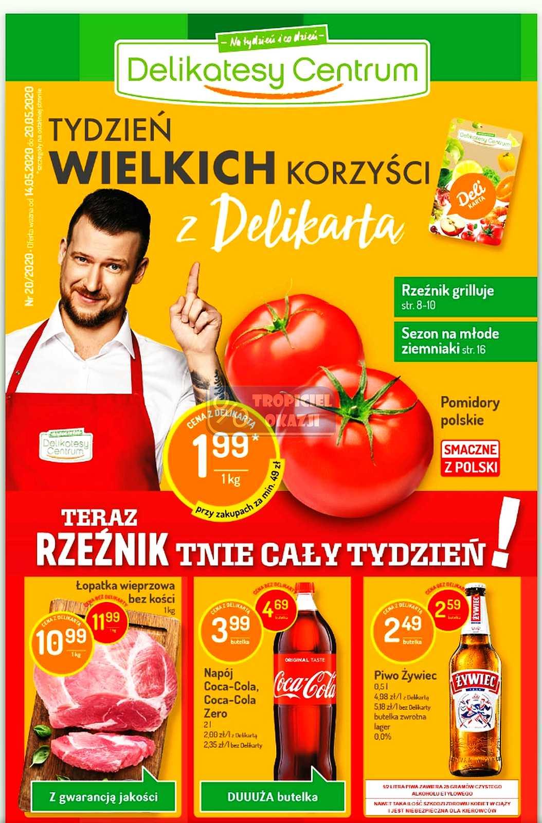 Gazetka promocyjna Delikatesy Centrum do 20/05/2020 str.0