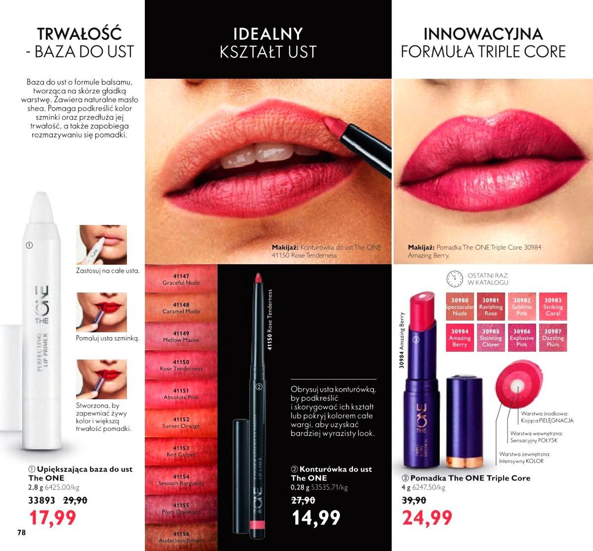 Gazetka promocyjna Oriflame do 23/11/2019 str.78