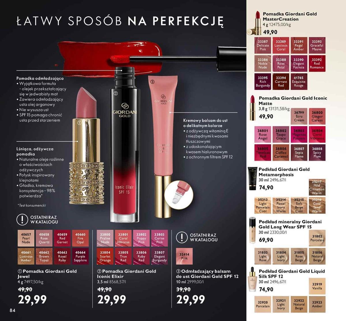 Gazetka promocyjna Oriflame do 31/08/2020 str.84