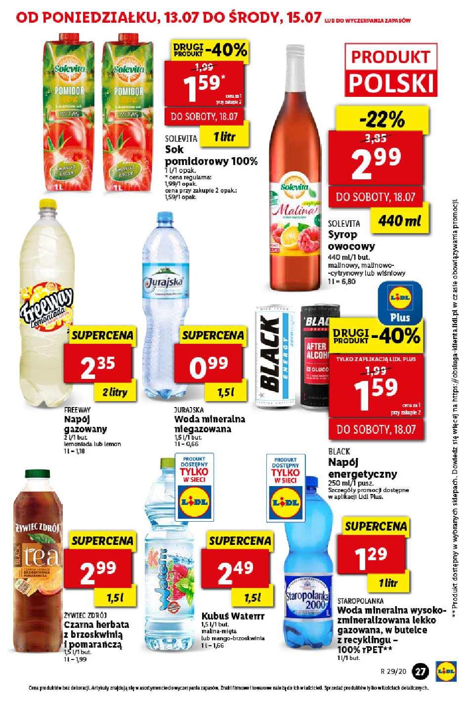 Gazetka promocyjna Lidl do 15/07/2020 str.27