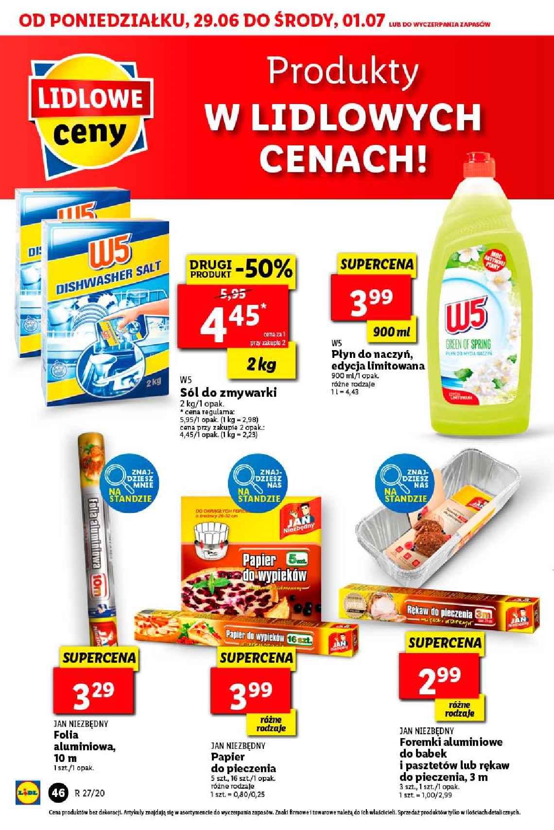 Gazetka promocyjna Lidl do 01/07/2020 str.46