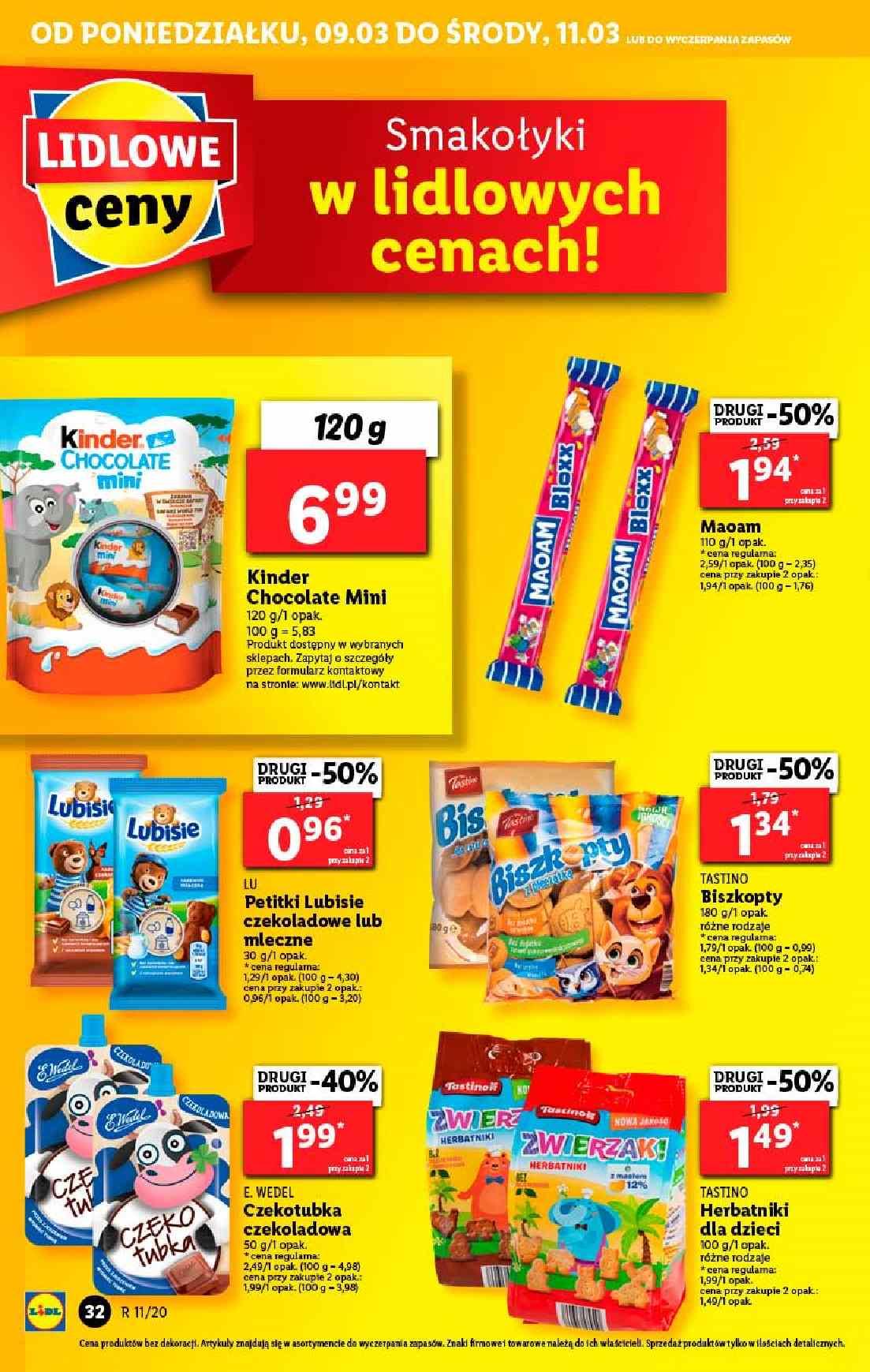 Gazetka promocyjna Lidl do 11/03/2020 str.32