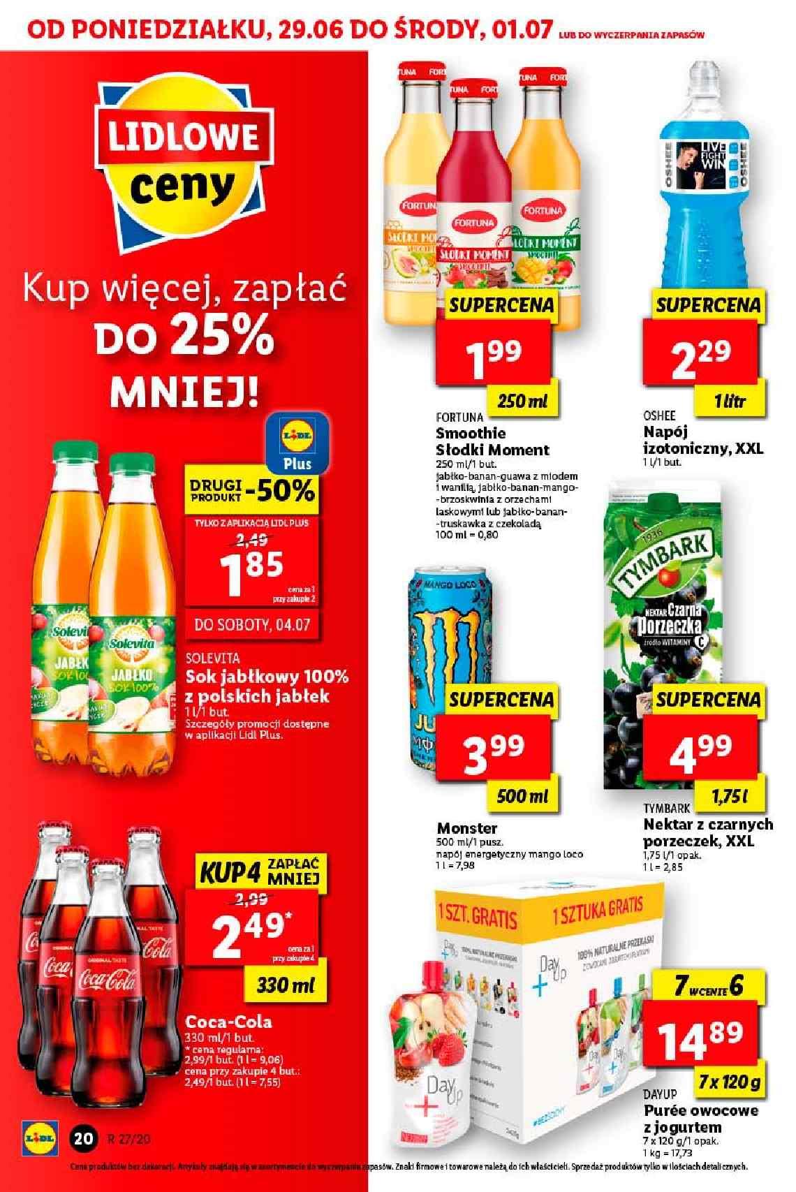 Gazetka promocyjna Lidl do 01/07/2020 str.20