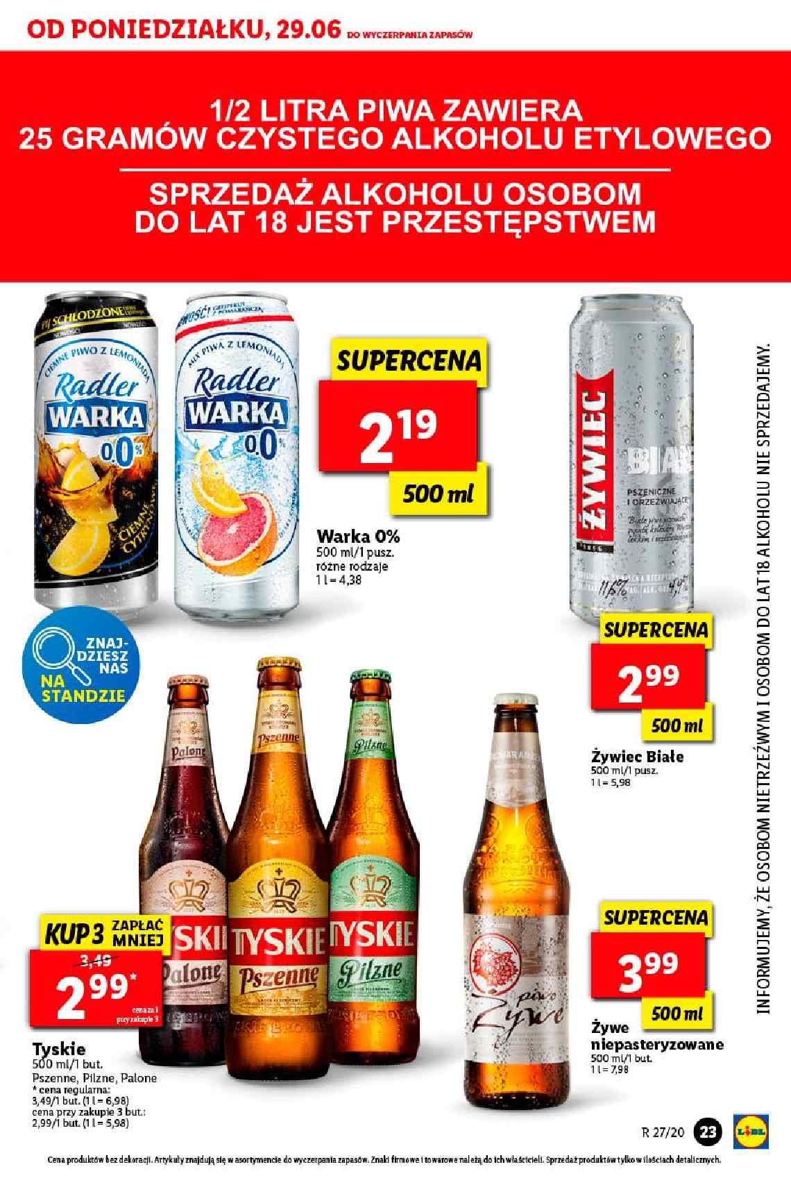 Gazetka promocyjna Lidl do 01/07/2020 str.23