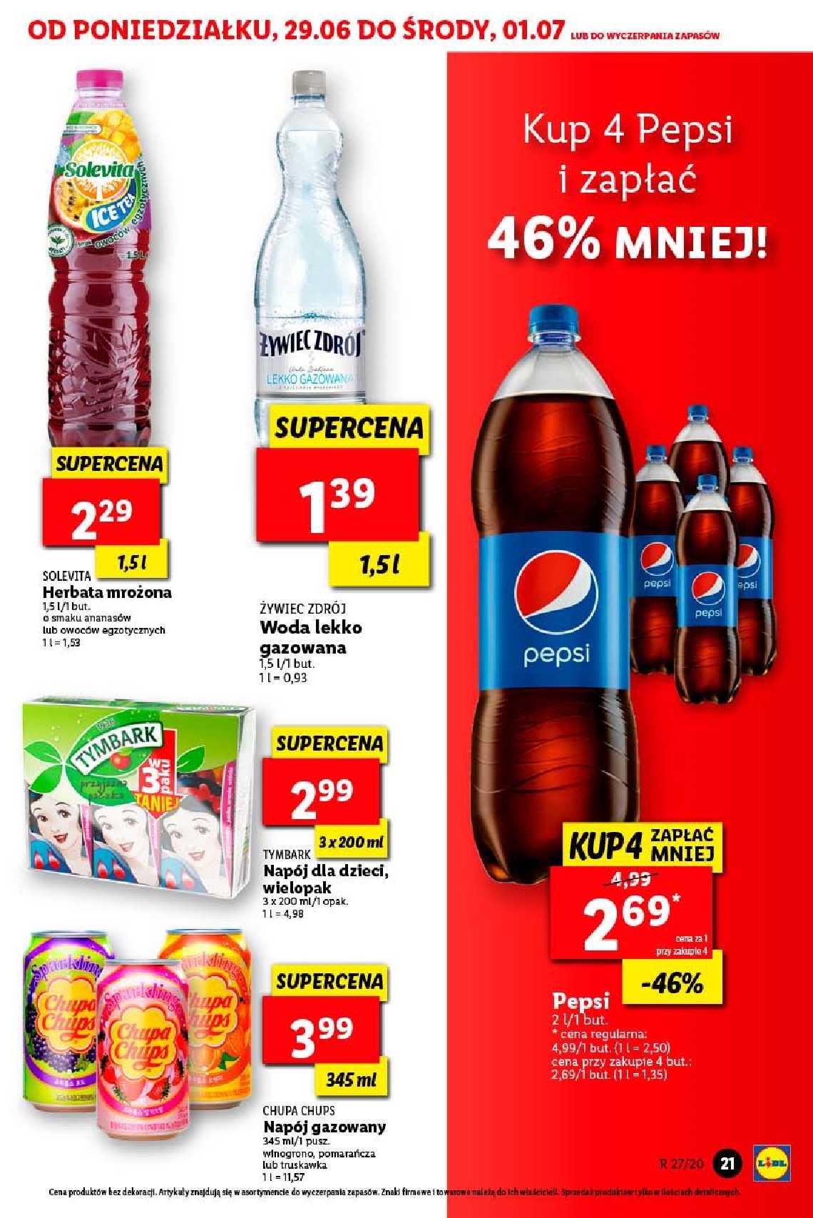 Gazetka promocyjna Lidl do 01/07/2020 str.21