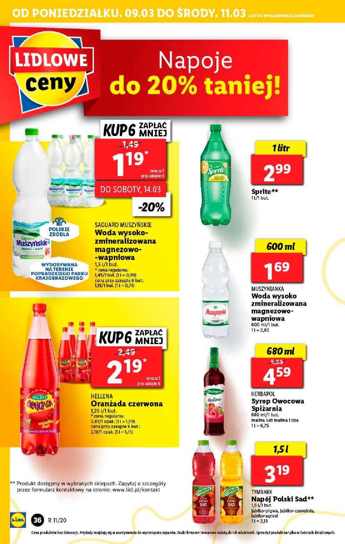 Gazetka promocyjna Lidl do 11/03/2020 str.36