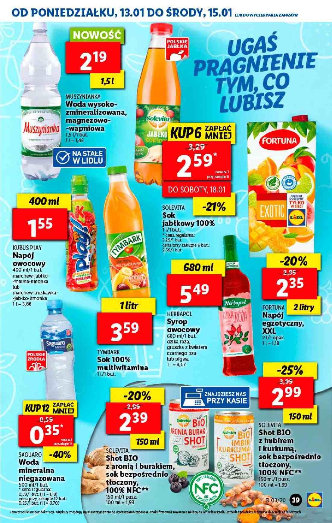 Gazetka promocyjna Lidl do 15/01/2020 str.39