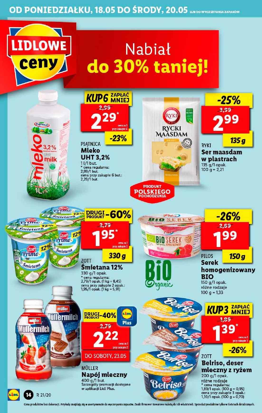 Gazetka promocyjna Lidl do 20/05/2020 str.14