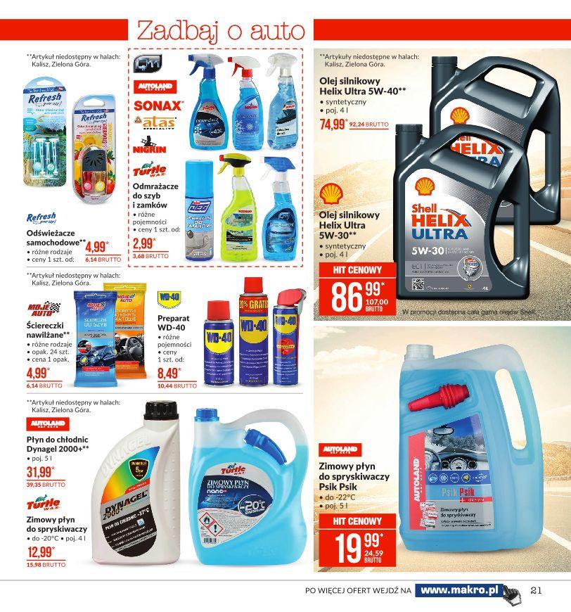 Gazetka promocyjna MAKRO do 21/10/2019 str.21