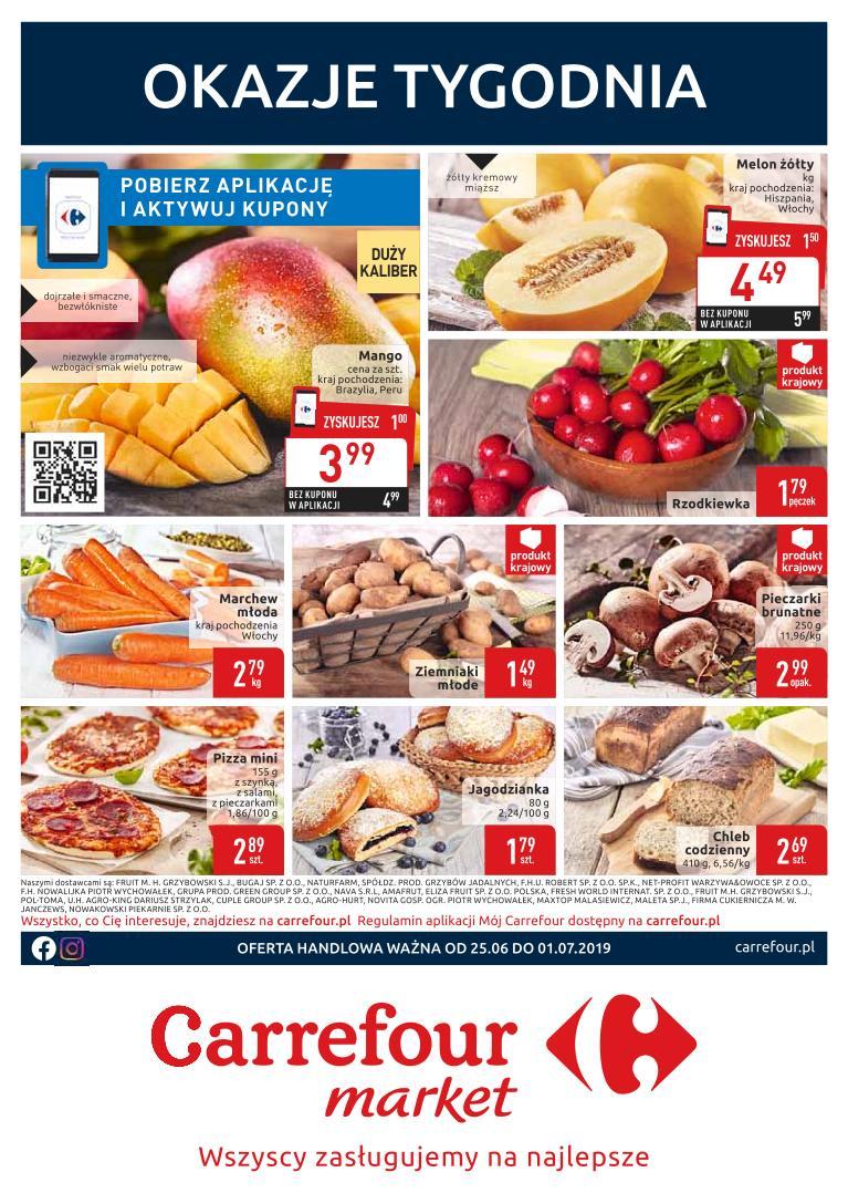 Gazetka promocyjna Carrefour Market do 01/07/2019 str.0