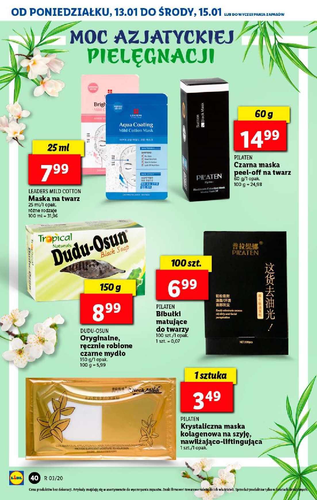 Gazetka promocyjna Lidl do 15/01/2020 str.40