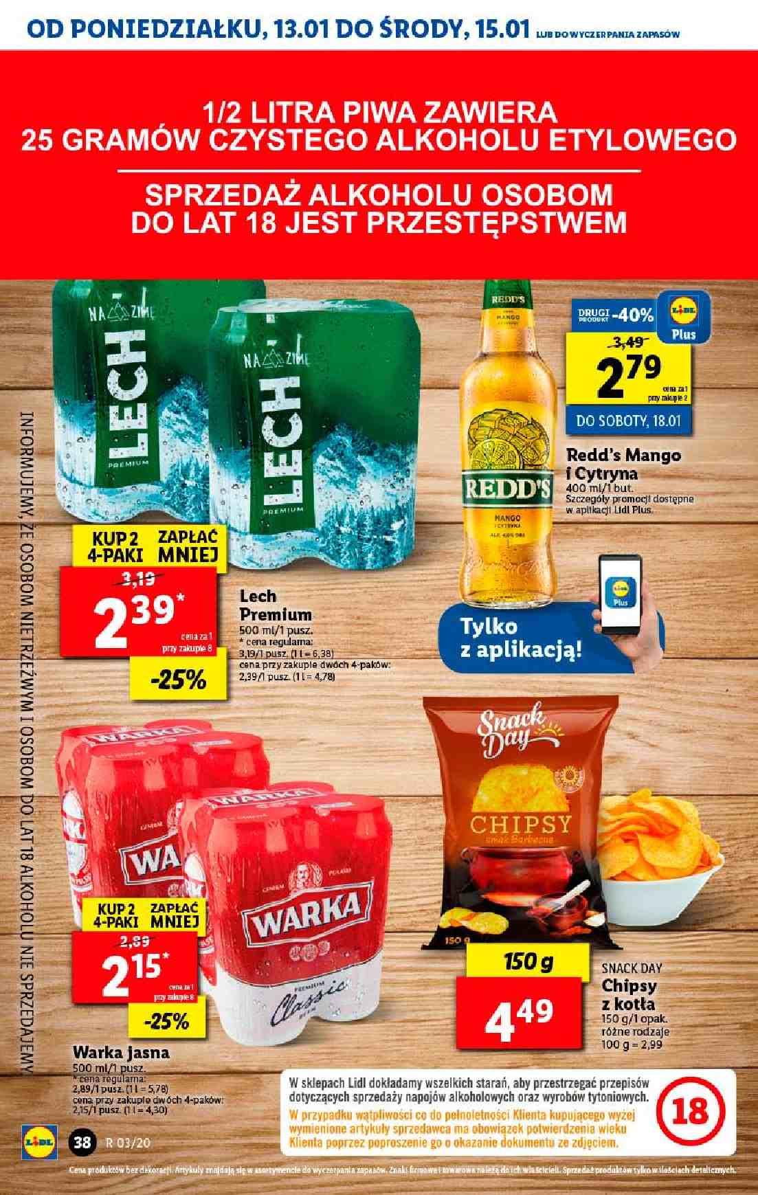 Gazetka promocyjna Lidl do 15/01/2020 str.38