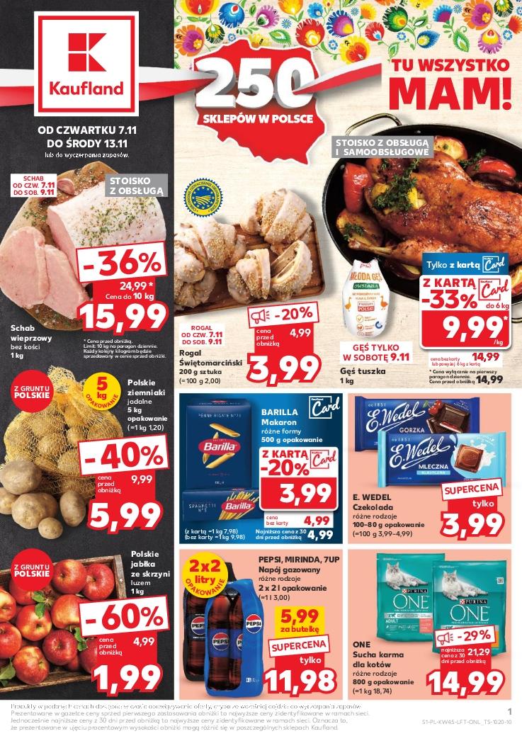 Gazetka promocyjna Kaufland do 13/11/2024 str.1