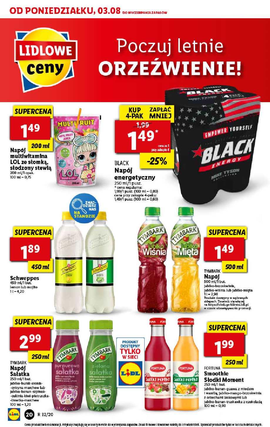 Gazetka promocyjna Lidl do 05/08/2020 str.20