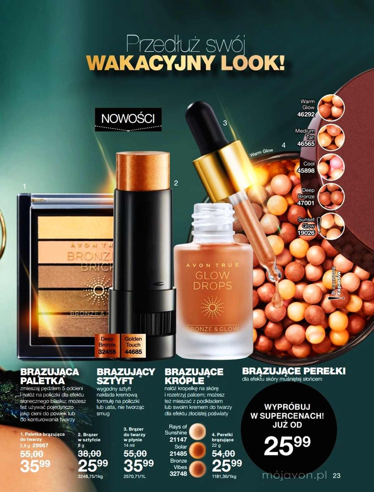 Gazetka promocyjna Avon do 25/09/2019 str.23