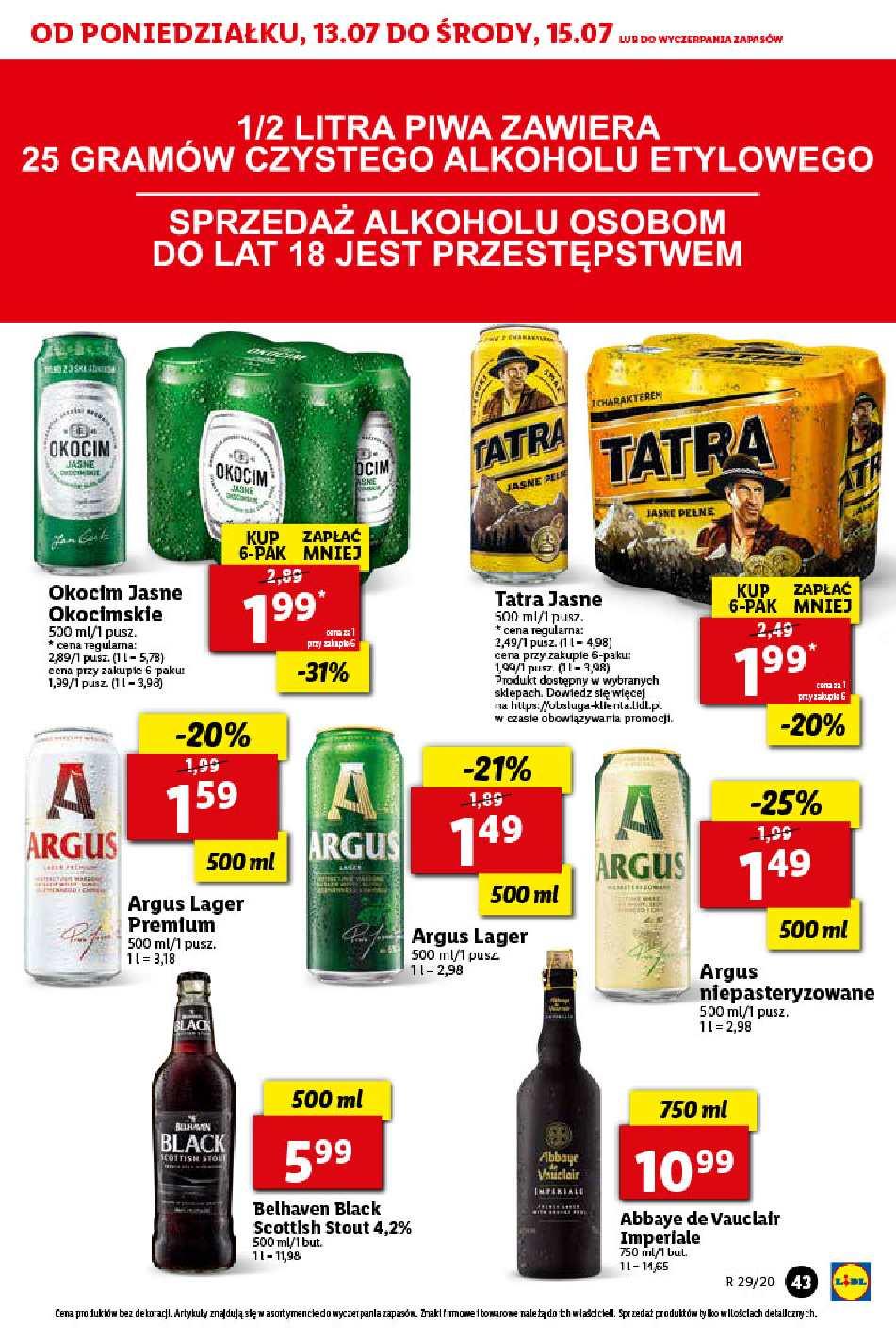 Gazetka promocyjna Lidl do 15/07/2020 str.43