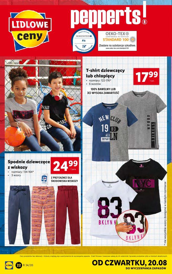 Gazetka promocyjna Lidl do 22/08/2020 str.22