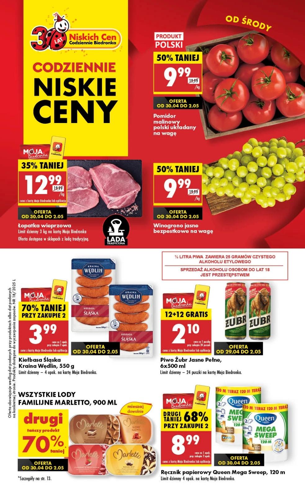 Gazetka promocyjna Biedronka do 06/05/2025 str.1