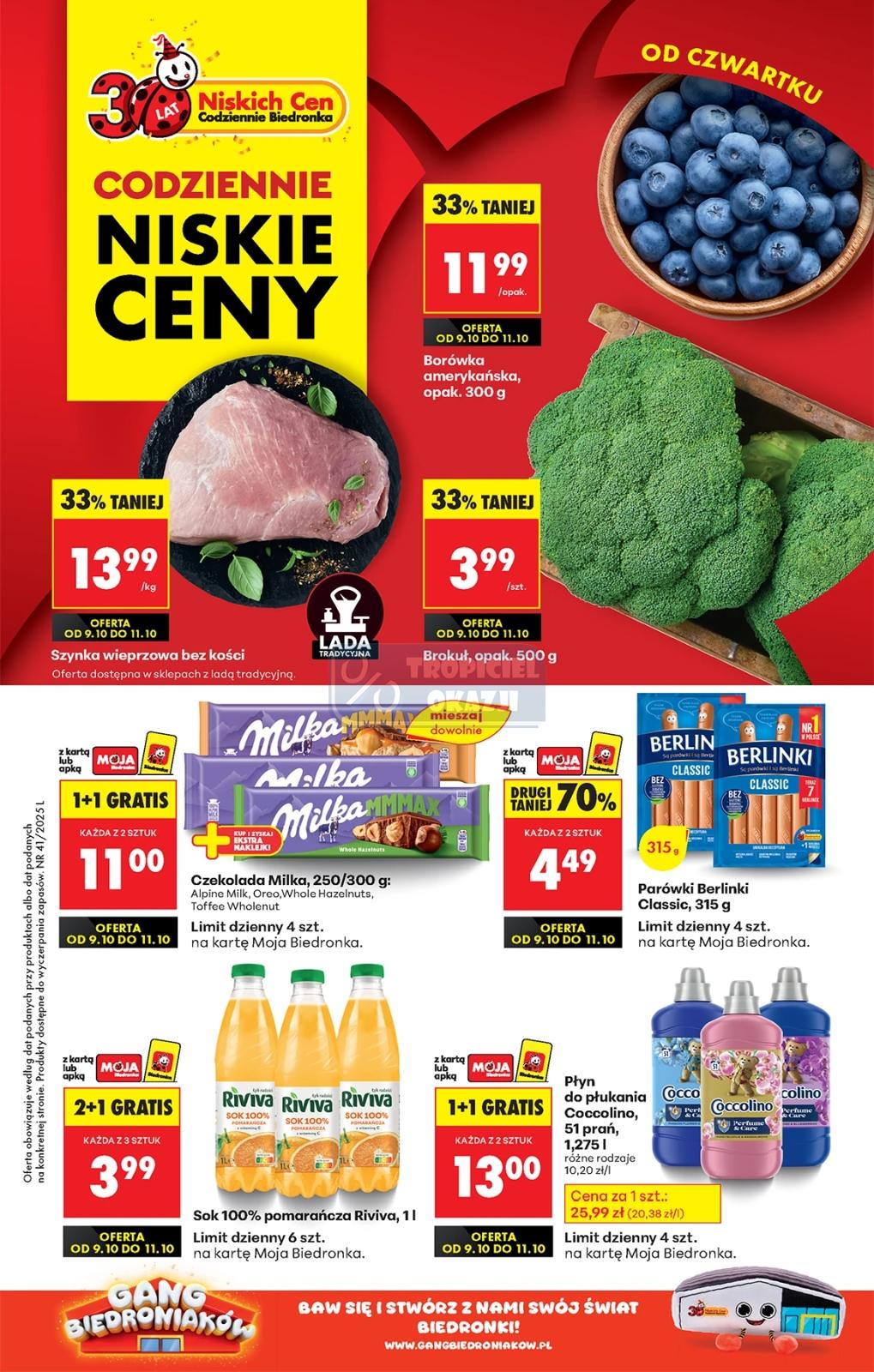 Gazetka promocyjna Biedronka do 15/10/2025 str.1