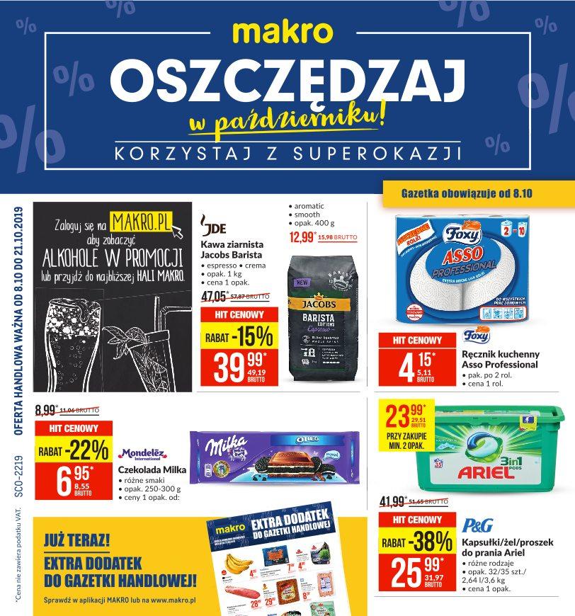 Gazetka promocyjna MAKRO do 21/10/2019 str.1