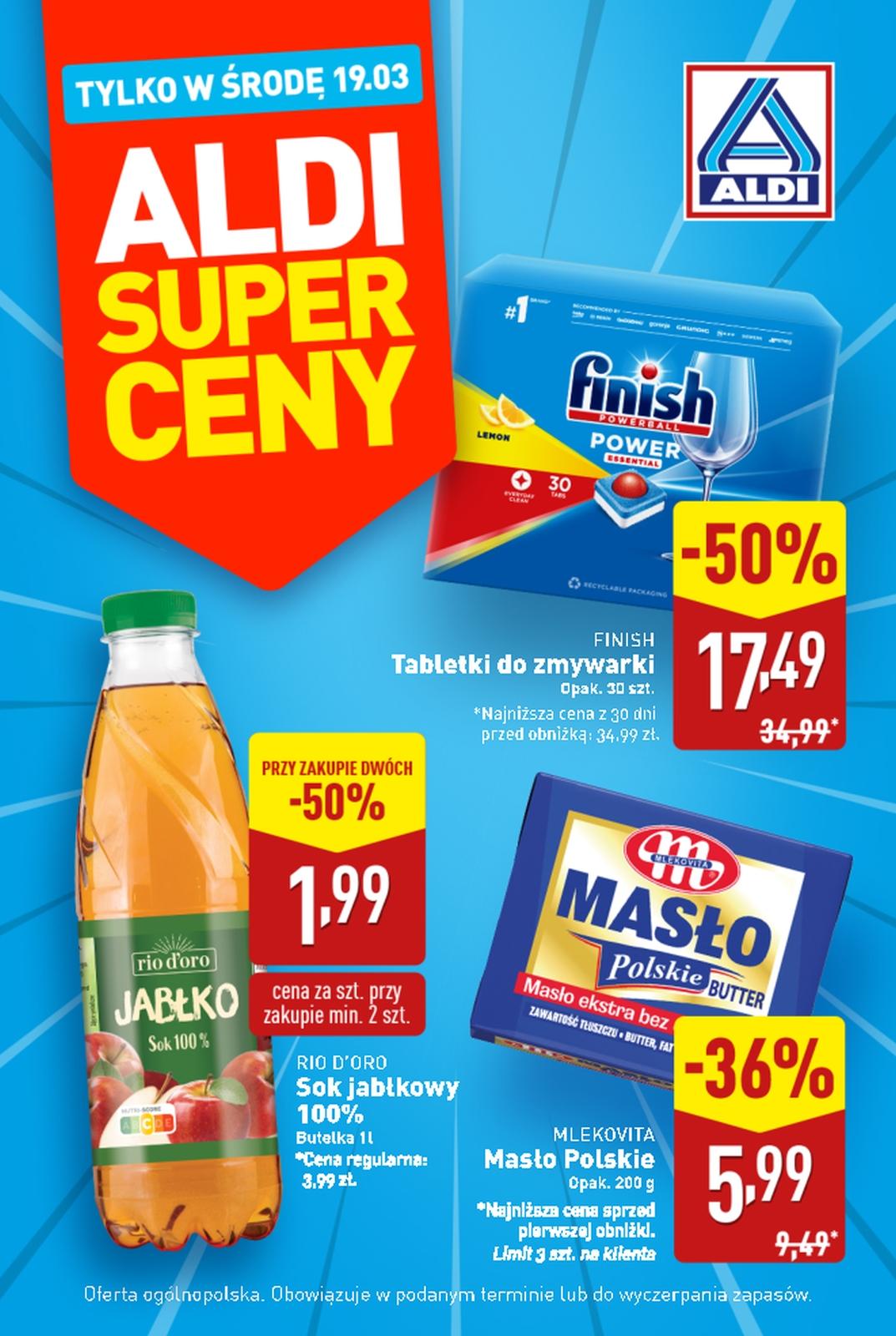 Gazetka promocyjna ALDI do 19/03/2025 str.1