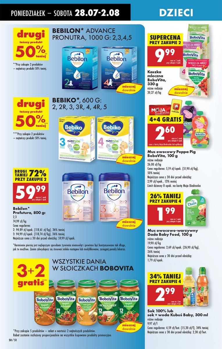 Gazetka promocyjna Biedronka do 02/08/2025 str.50