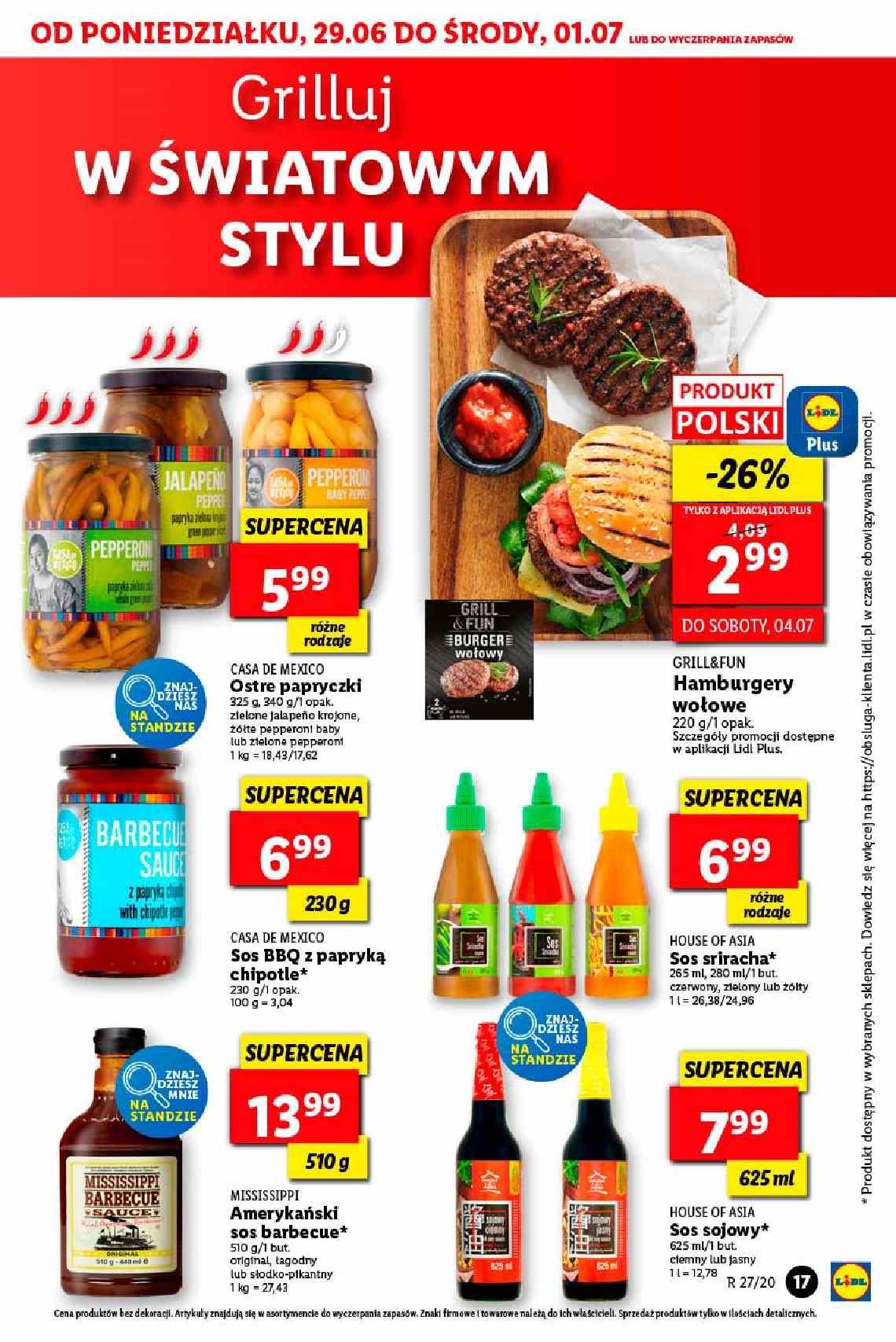 Gazetka promocyjna Lidl do 01/07/2020 str.17