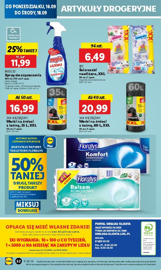 Gazetka promocyjna Lidl do 18/09/2024 str.58