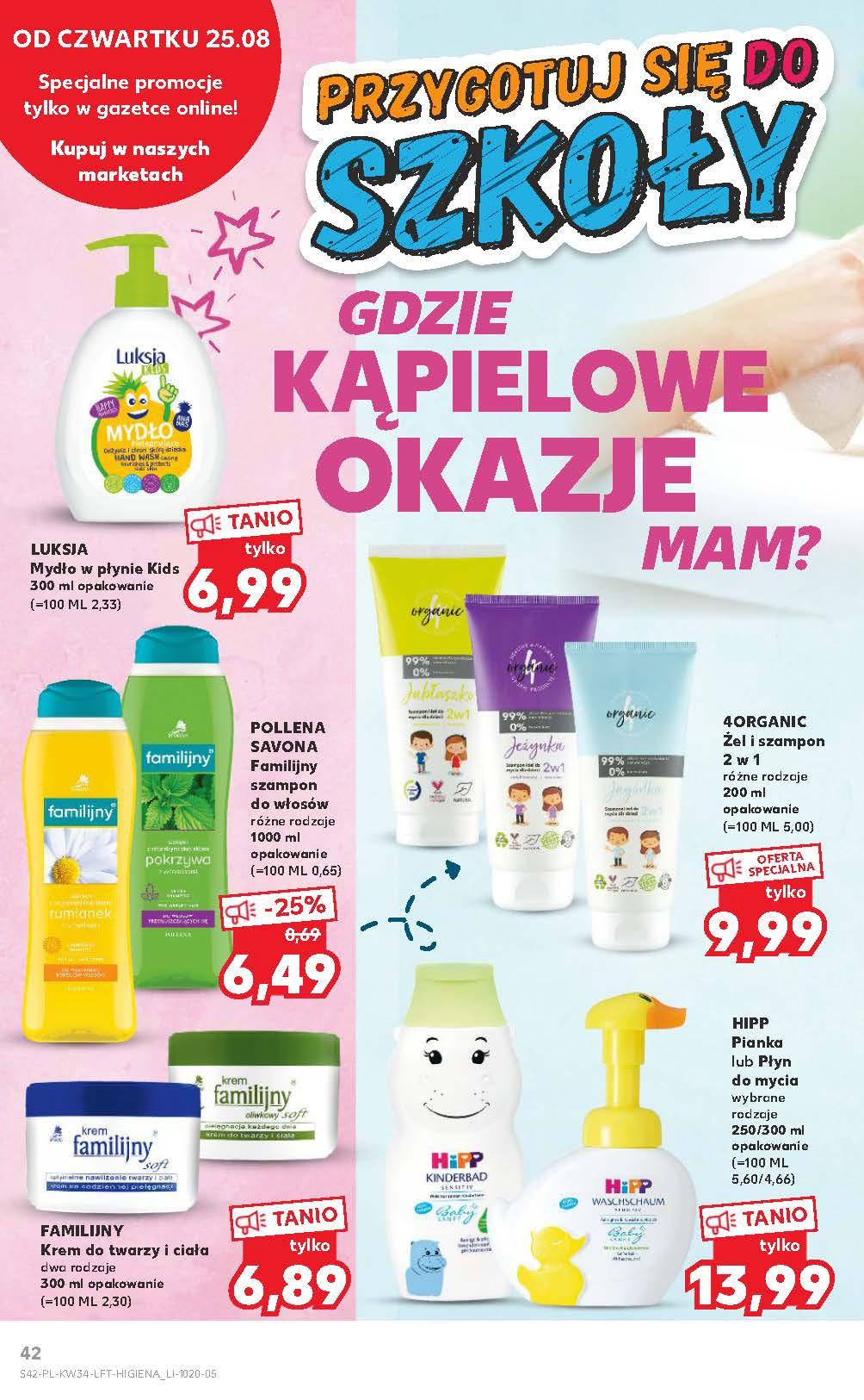 Gazetka promocyjna Kaufland do 31/08/2022 str.42