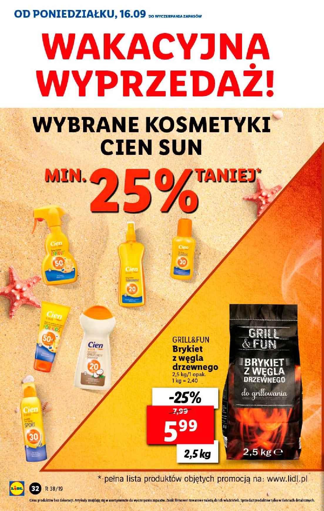Gazetka promocyjna Lidl do 18/09/2019 str.32