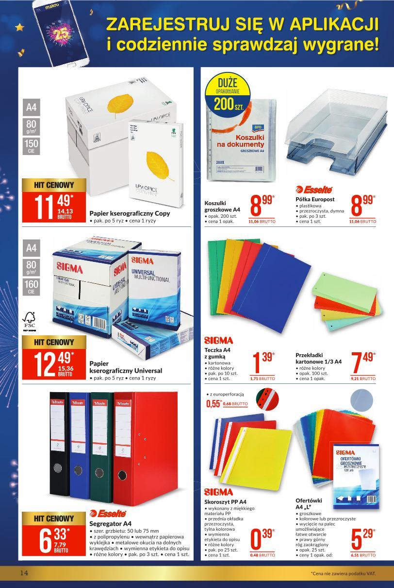 Gazetka promocyjna MAKRO do 07/10/2019 str.14