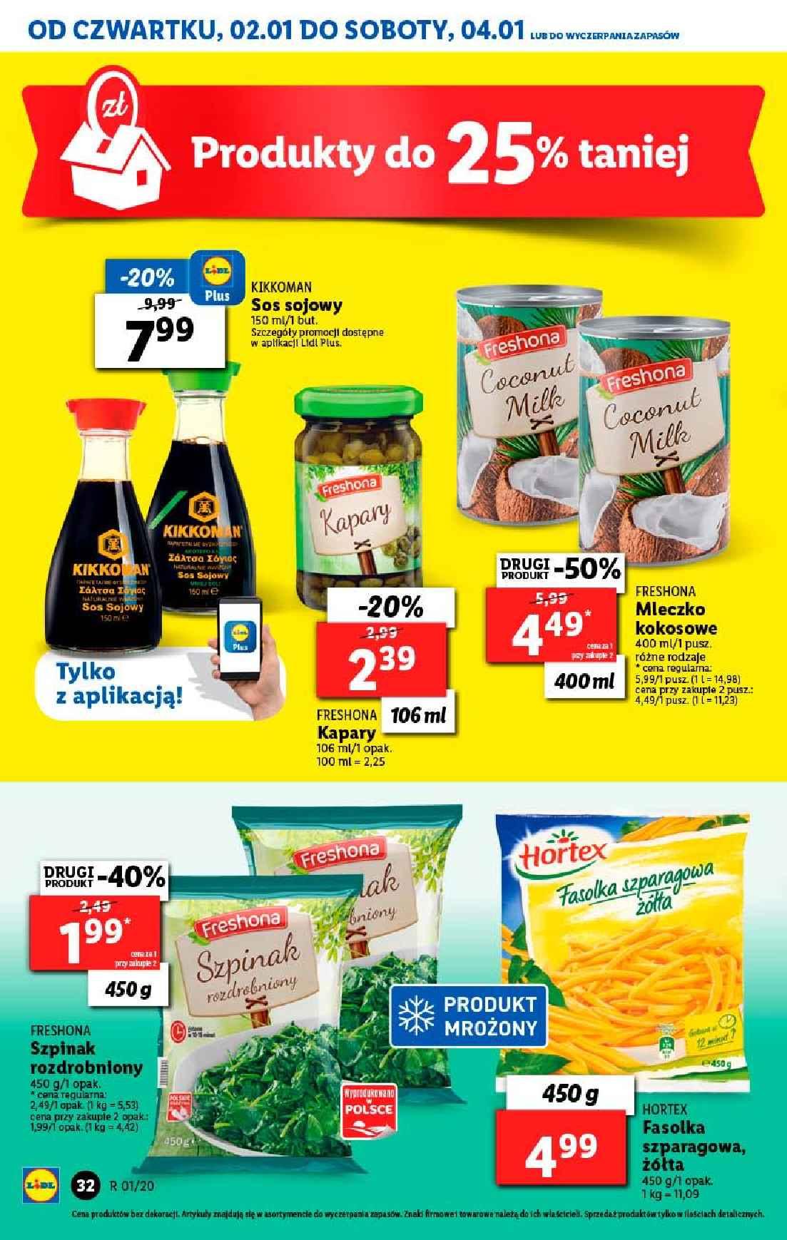 Gazetka promocyjna Lidl do 04/01/2020 str.32