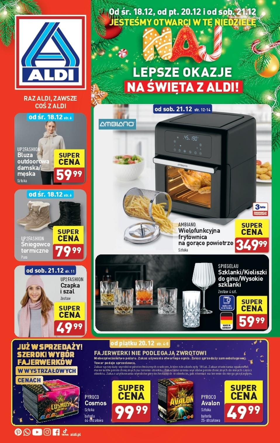 Gazetka promocyjna ALDI do 22/12/2024 str.1