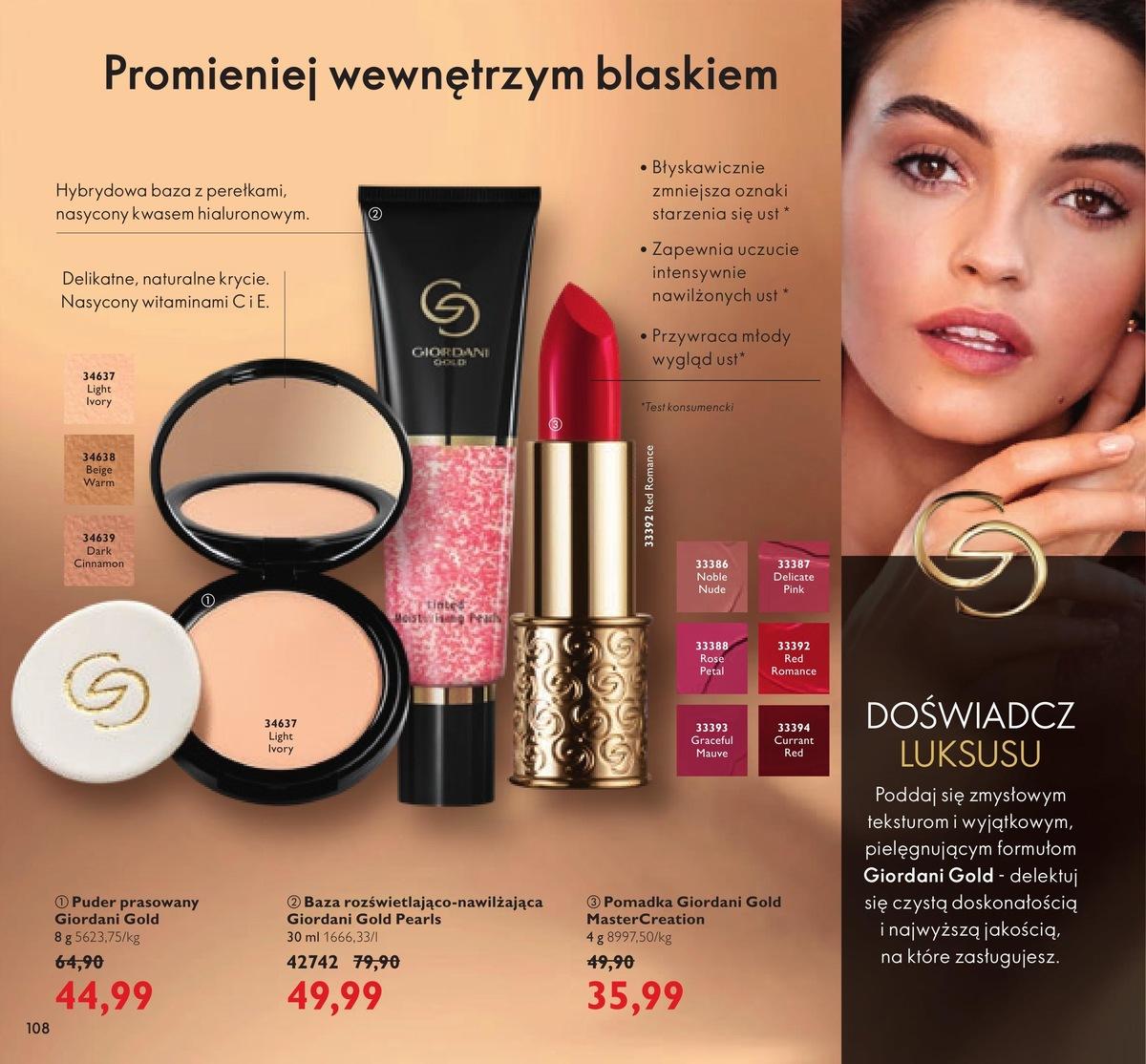 Gazetka promocyjna Oriflame do 08/11/2021 str.108