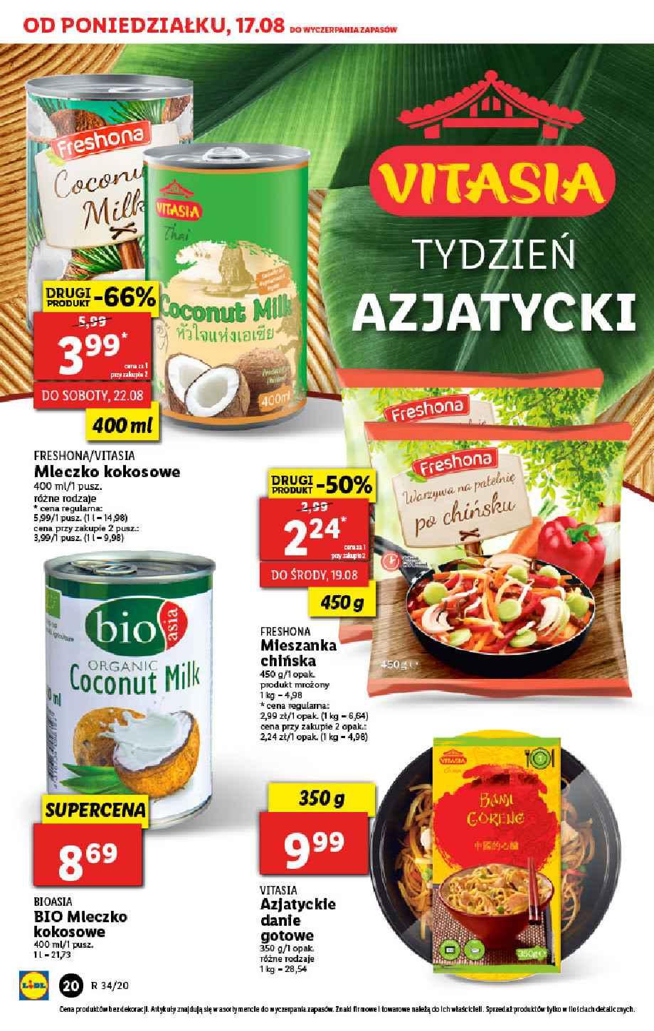 Gazetka promocyjna Lidl do 19/08/2020 str.20