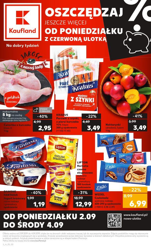 Gazetka promocyjna Kaufland do 04/09/2019 str.1