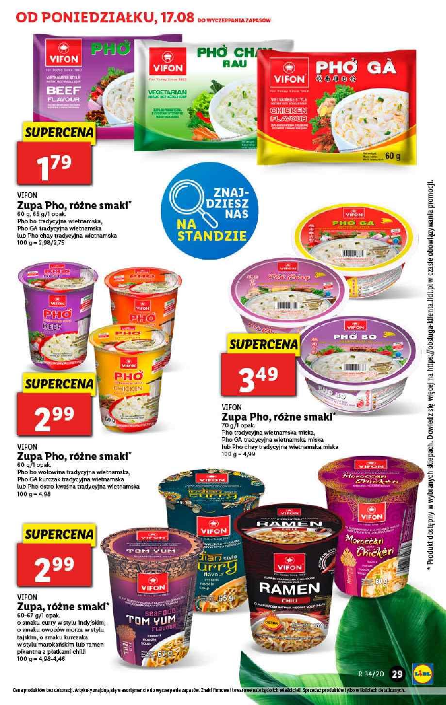 Gazetka promocyjna Lidl do 19/08/2020 str.29