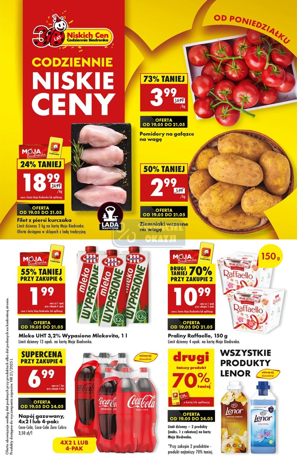 Gazetka promocyjna Biedronka do 24/05/2025 str.1