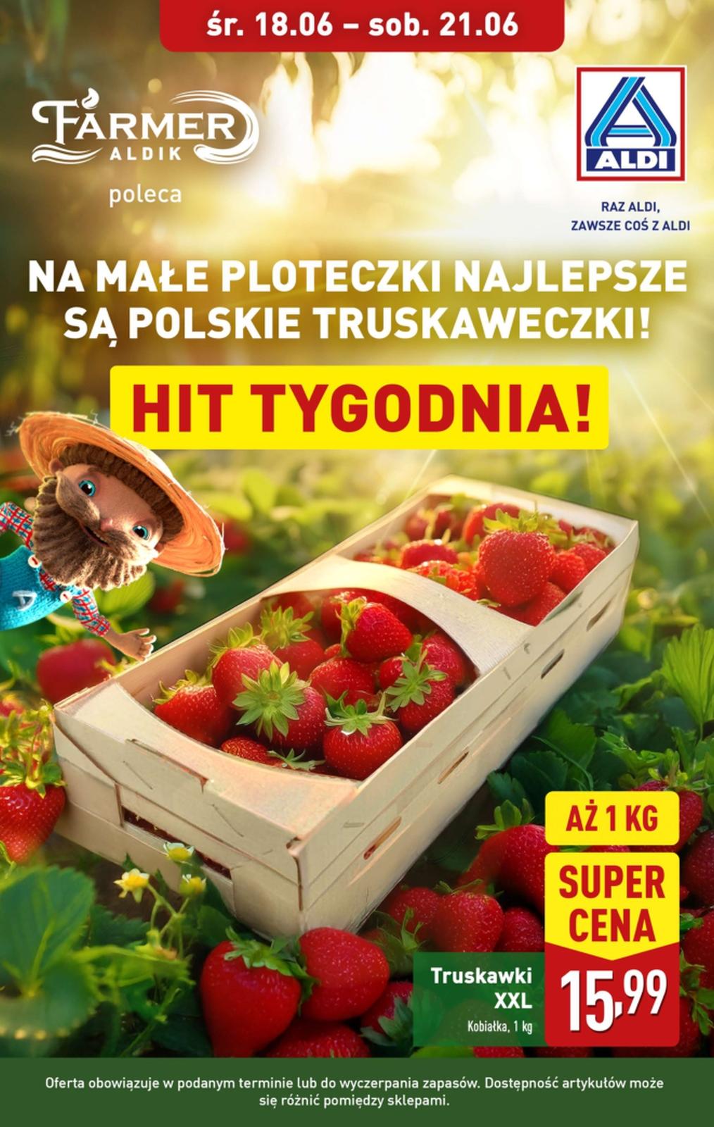 Gazetka promocyjna ALDI do 21/06/2025 str.1