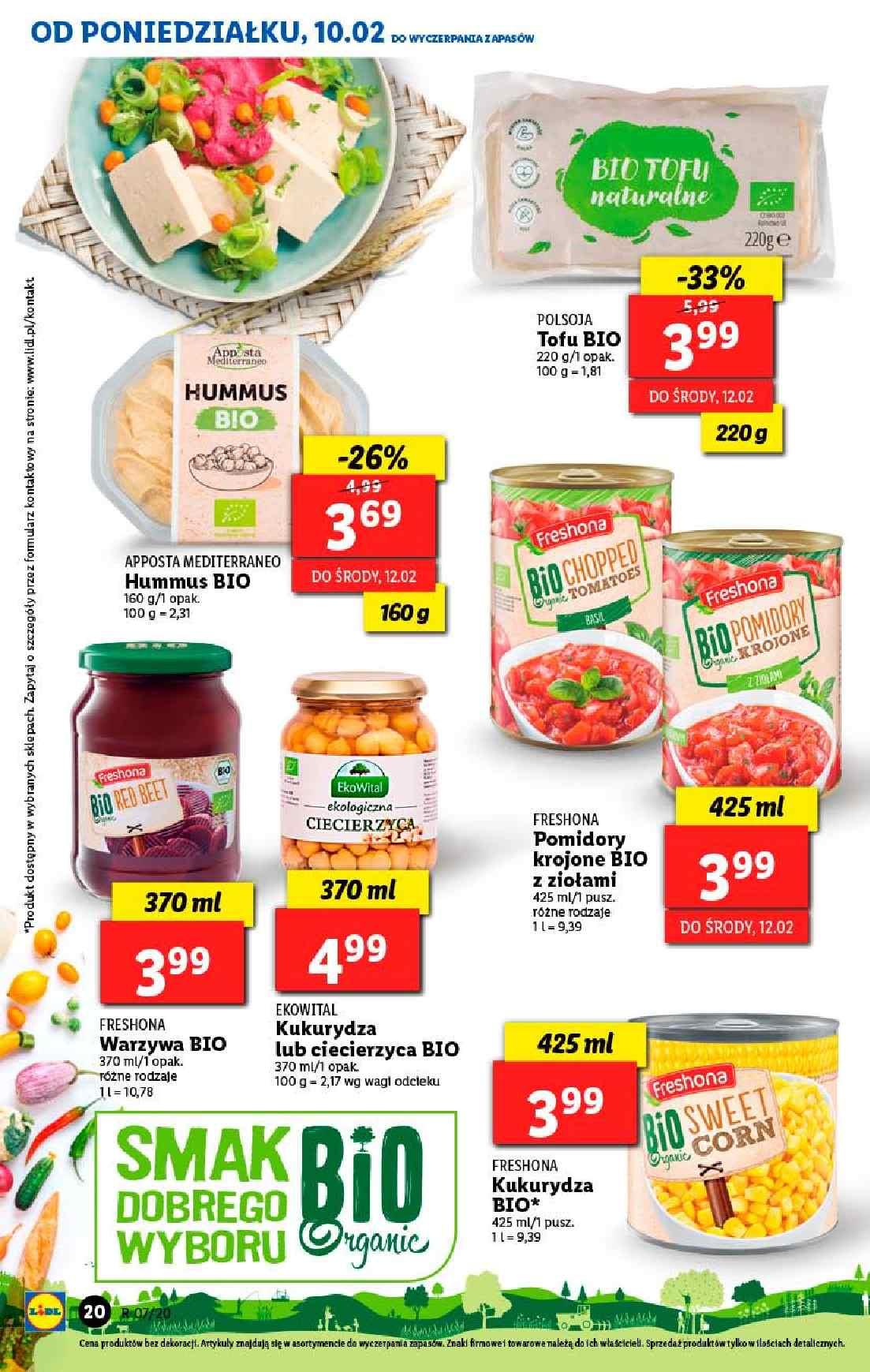 Gazetka promocyjna Lidl do 12/02/2020 str.20