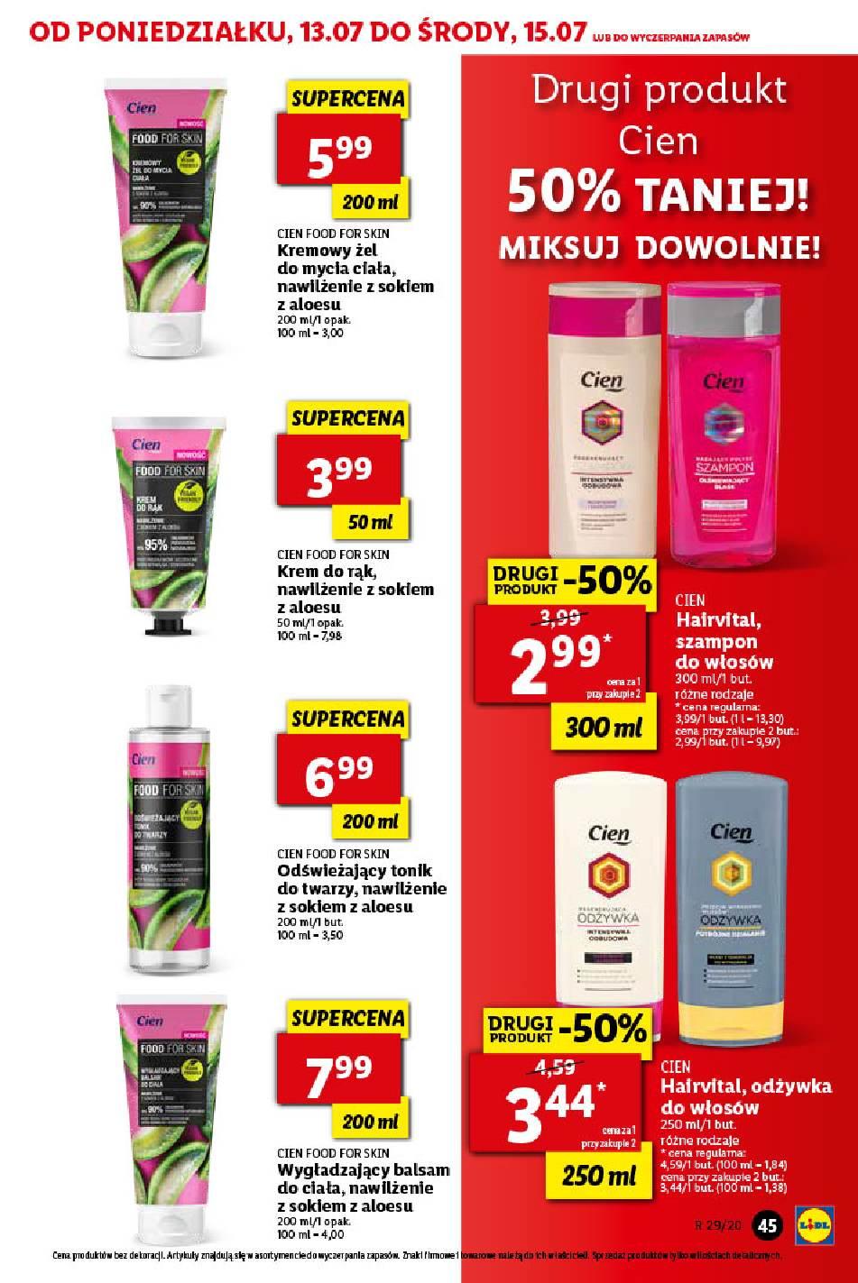 Gazetka promocyjna Lidl do 15/07/2020 str.45