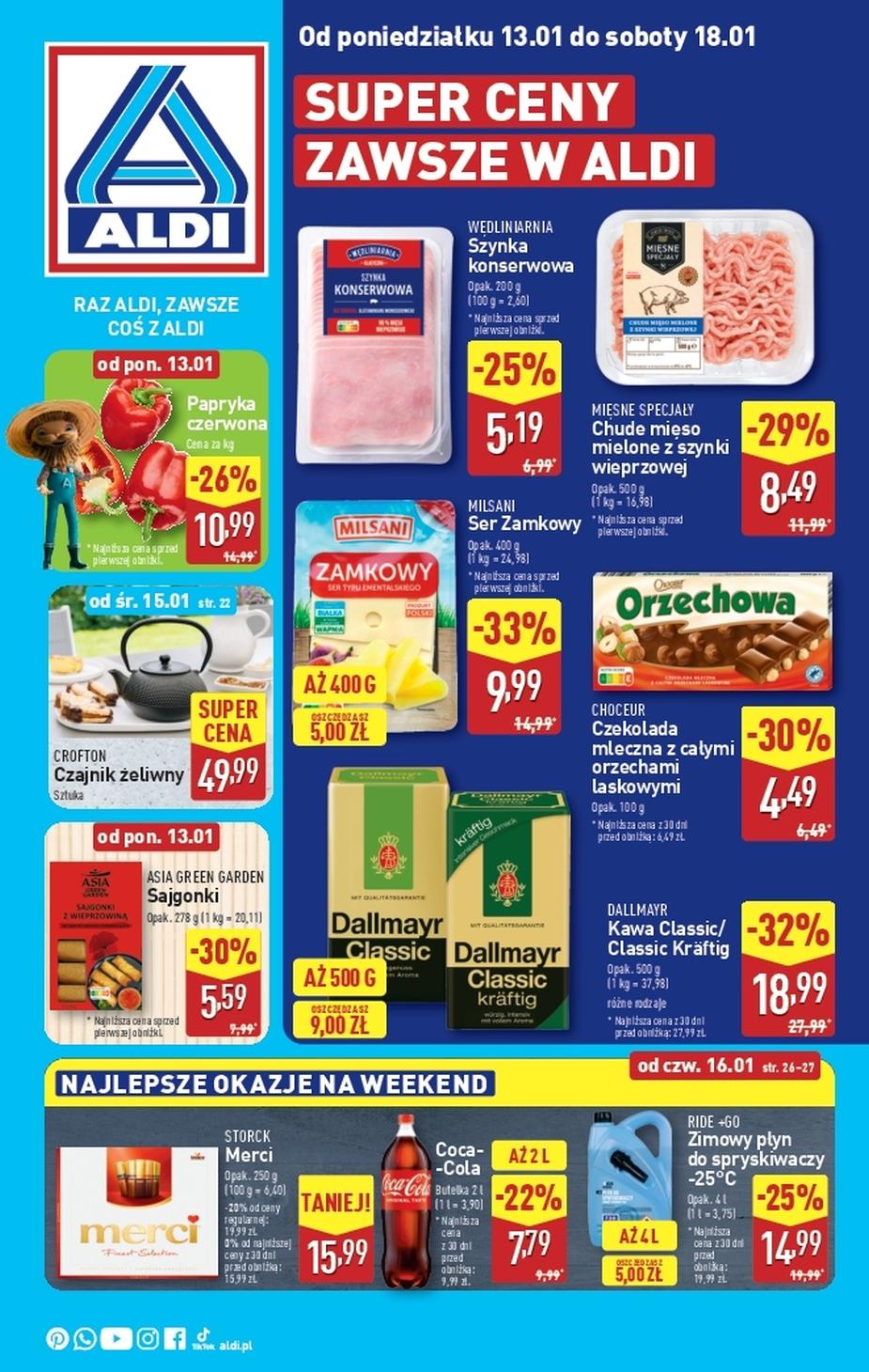 Gazetka promocyjna ALDI do 18/01/2025 str.1