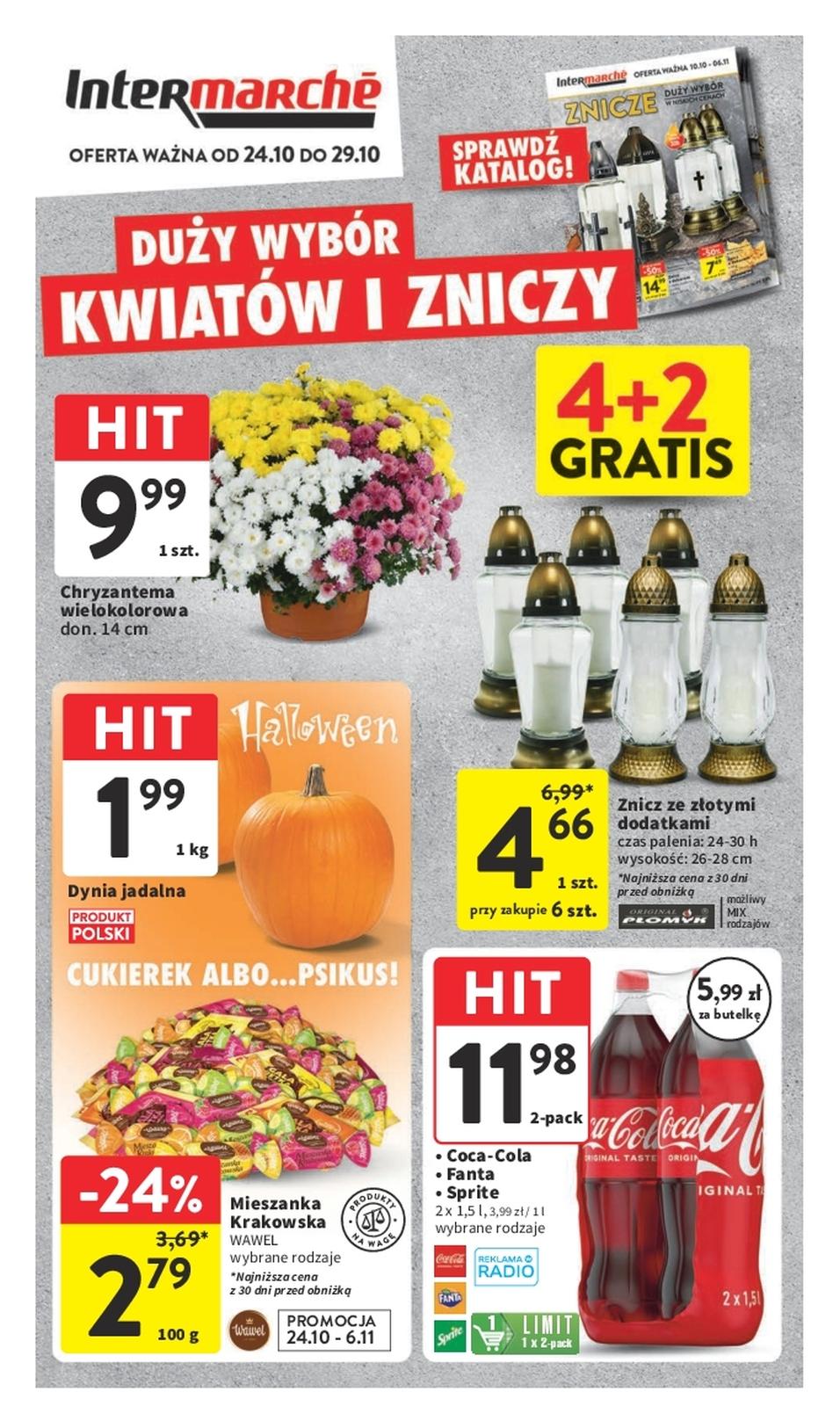 Gazetka promocyjna Intermarche do 29/10/2024 str.1