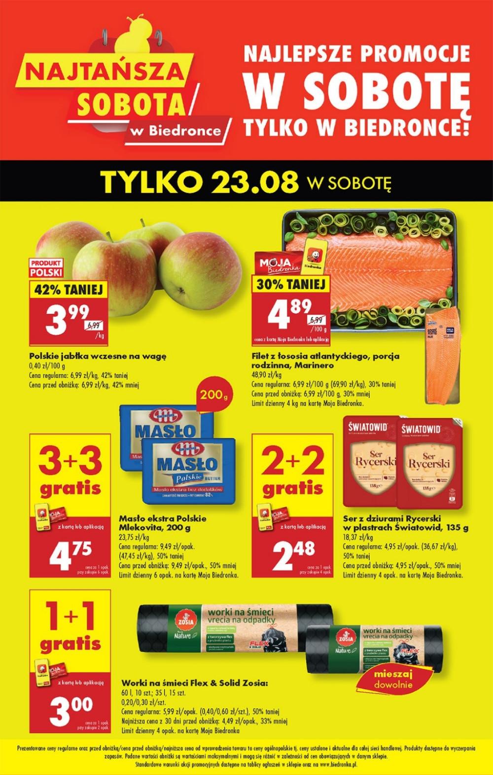 Gazetka promocyjna Biedronka do 23/08/2025 str.1